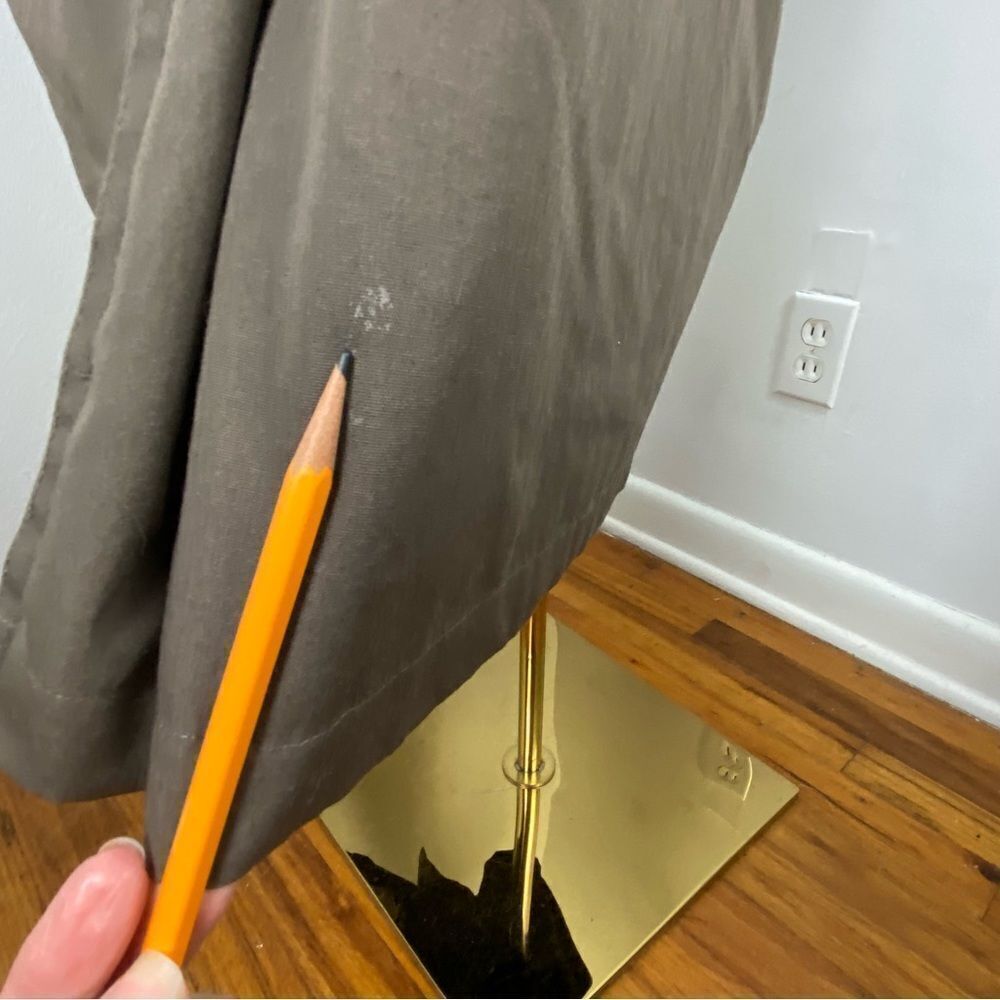 Vintage Winning Edge Womens Tan Trench Coat All-weather Office Career Academia - Picture 7 of 15
